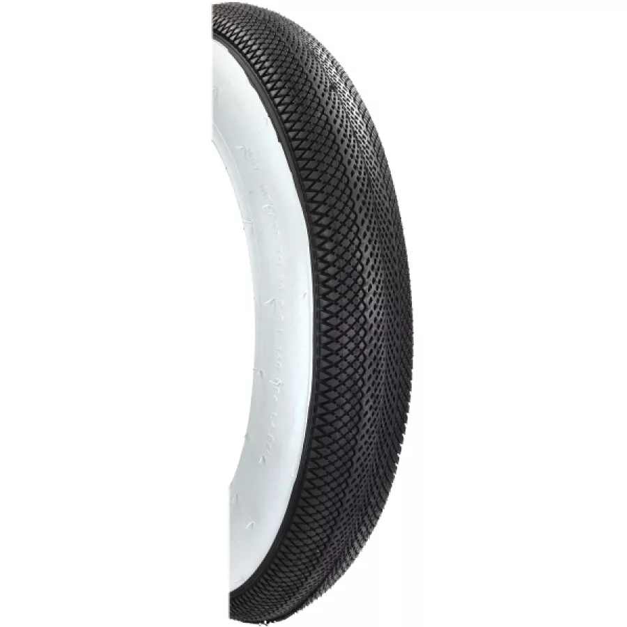 Buitenband wegprofiel white wall tt 20x4.0 fatbike